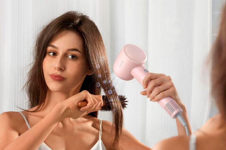 1. dreame hair gleam hair dryer pink (photo b)