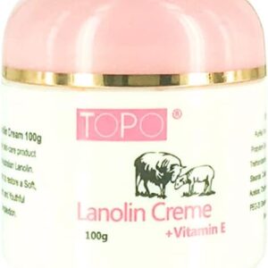 topo lanolin creme + vitamin e, 100 g