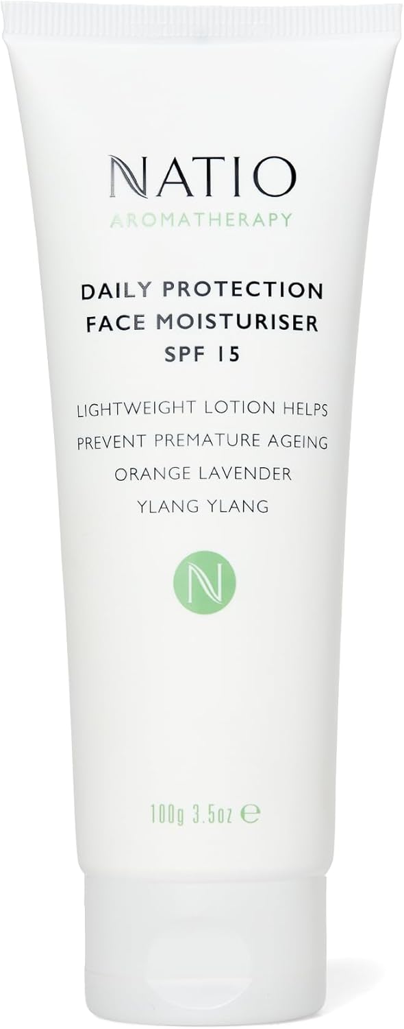 natio australia daily protection face moisturiser spf 15 100g lightweight daytime moisturiser with sunscreen hydrating & fragrance free made in australia natio australia daily protection face moisturiser spf 15 100g lightweight daytime moisturiser with sunscreen hydrating & fragrance free made in australia