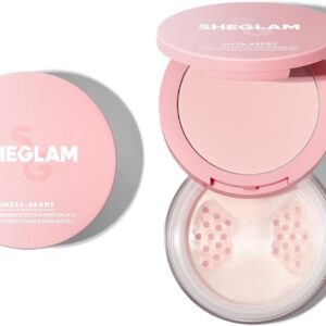 sheglam insta ready face powder loose under eye setting powder bubblegum