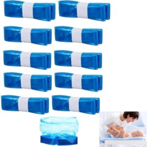 10 pack nappy bin refill bags,4.5m odour proof nappy bin refill cassettes liner film
