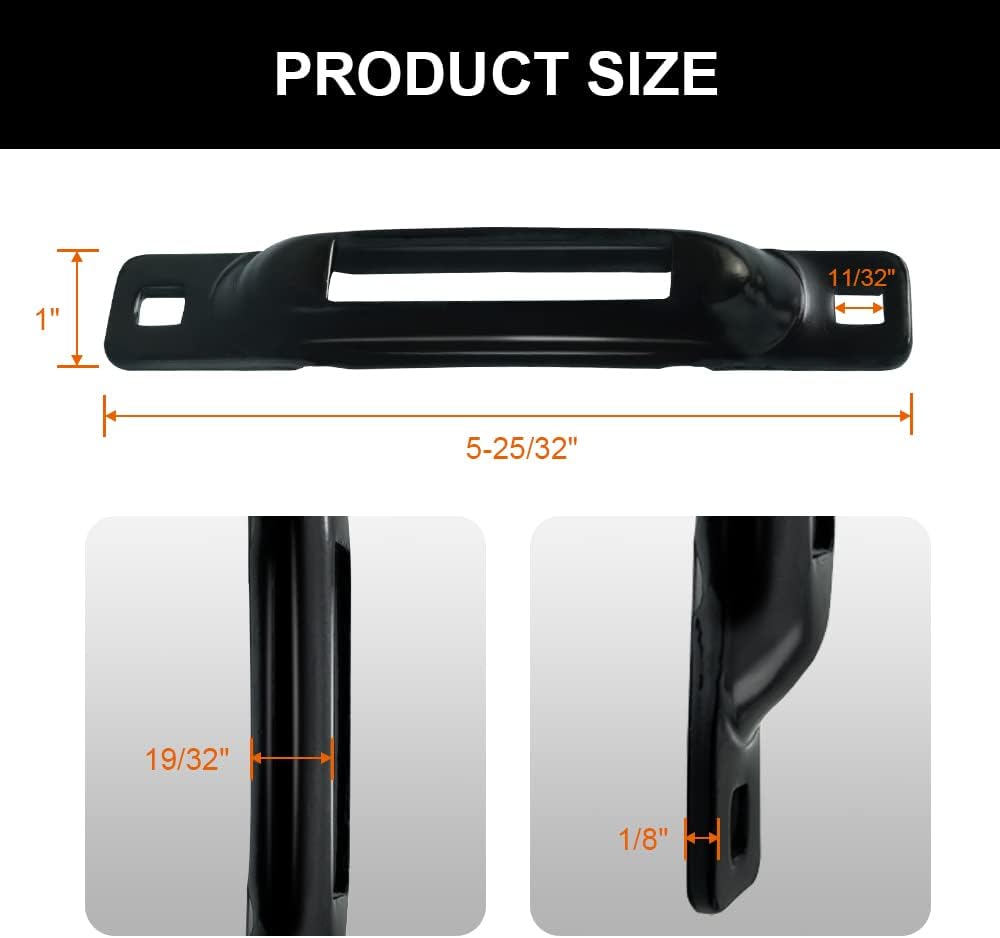 lifgarfe 10pcs e track single slot tie downs e track single strap tie down anchors used as tie down anchor point for trailers,pickups,vans,trucks lifgarfe 10pcs e track single slot tie downs e track single strap tie down anchors used as tie down anchor point for trailers,pickups,vans,trucks