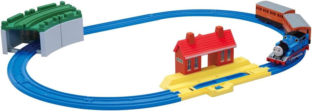 takara tomy plarail thomas the tank engine basic set, train toy, ages 3 and up, pass toy safety standards, st mark certified, plarail takara tomy takara tomy plarail thomas the tank engine basic set, train toy, ages 3 and up, pass toy safety standards, st mark certified, plarail takara tomy