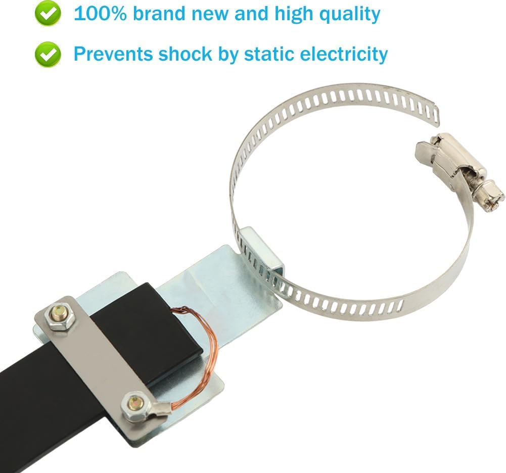car anti static strip earth belt ground wire strap w adjustable ring for car vehicle truck suv rv safe driving, vehicle automobile static electricity with single copper wire (color:30 38cm) car anti static strip earth belt ground wire strap w adjustable ring for car vehicle truck suv rv safe driving, vehicle automobile static electricity with single copper wire (color:30 38cm)