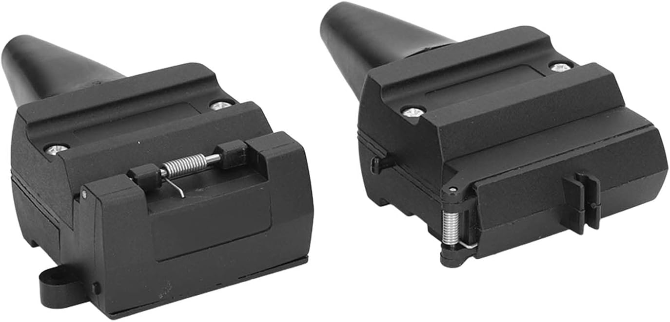 heavy duty 12 pin flat trailer plug and socket set, durable rv trailer connector for reliable connection – for trailers, boats, light trucks, outdoor enthusiasts, camp heavy duty 12 pin flat trailer plug and socket set, durable rv trailer connector for reliable connection – for trailers, boats, light trucks, outdoor enthusiasts, camp