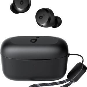 soundcore by anker a20i true wireless earbuds, bluetooth 5.3, app, customized sound, 28h long playtime, water resistant, 2 mics for ai clear calls, single earbud mode (black)