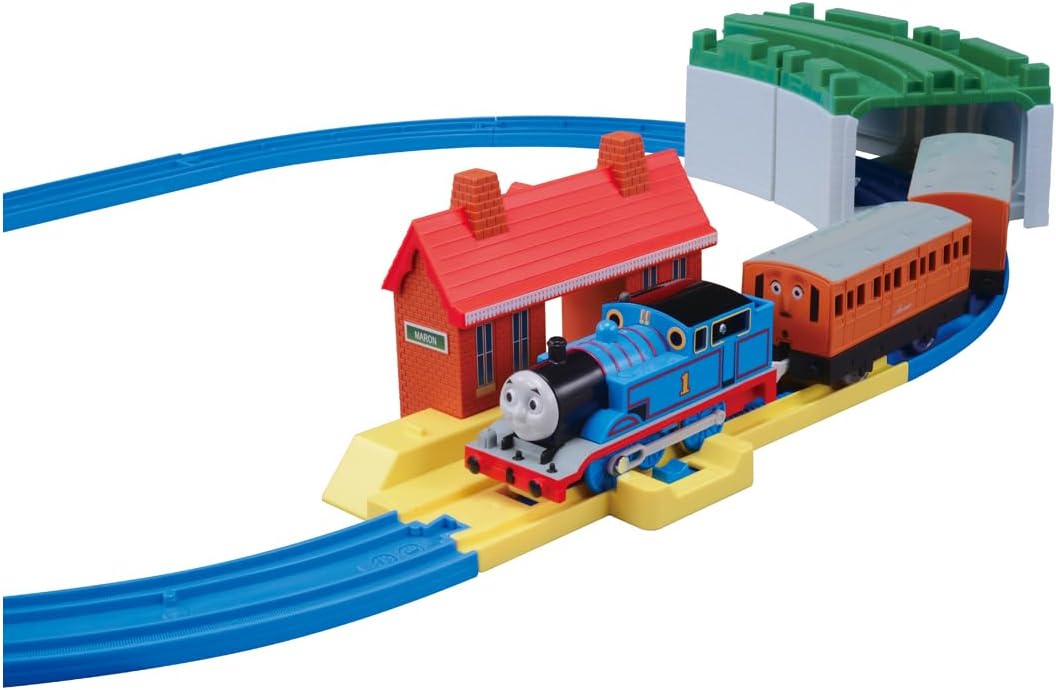 takara tomy plarail thomas the tank engine basic set, train toy, ages 3 and up, pass toy safety standards, st mark certified, plarail takara tomy takara tomy plarail thomas the tank engine basic set, train toy, ages 3 and up, pass toy safety standards, st mark certified, plarail takara tomy