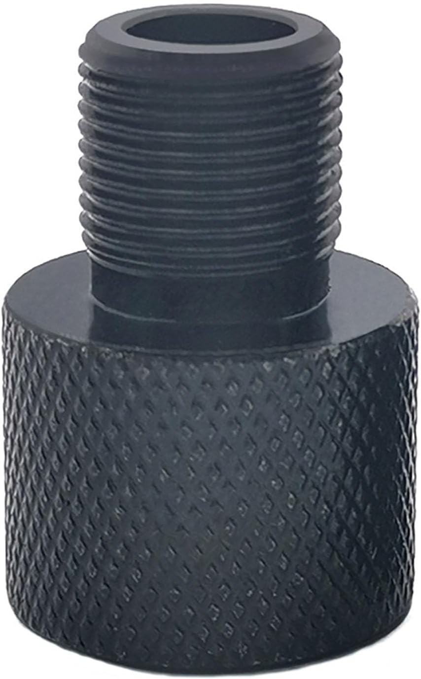 beanprecoy 1pc black aluminum alloy 1/2 20 unef to 1/2 28 unf thread adapter, male to female pipe fitting adapter for plumbing & mechanical parts beanprecoy 1pc black aluminum alloy 1/2 20 unef to 1/2 28 unf thread adapter, male to female pipe fitting adapter for plumbing & mechanical parts
