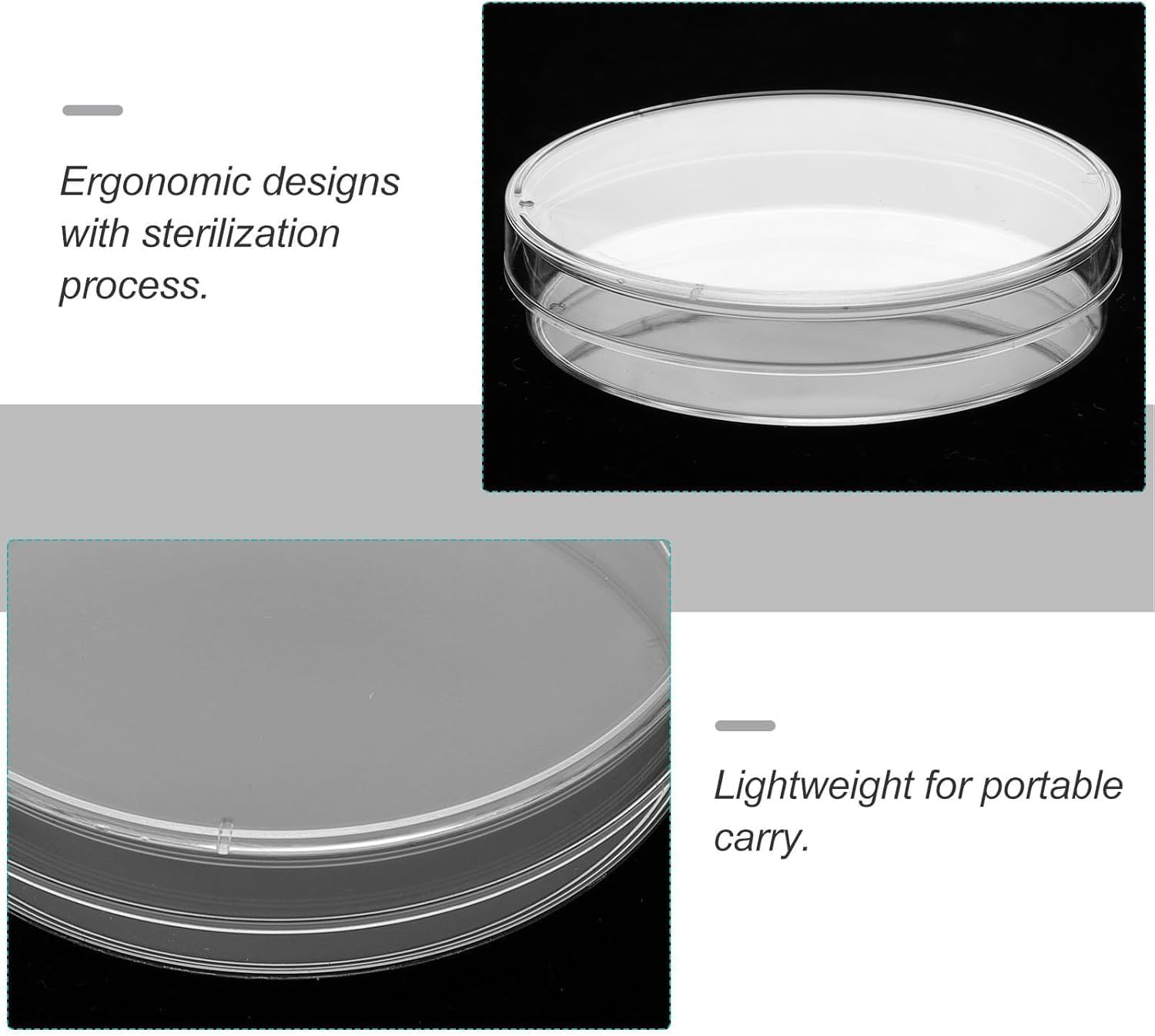 20pcs plastic petri dishes with lid agar plates, clear empty dish for school science project microorganisms cell yeast petri dishes with lid bulk suite 65mm x 15mm 20pcs plastic petri dishes with lid agar plates, clear empty dish for school science project microorganisms cell yeast petri dishes with lid bulk suite 65mm x 15mm