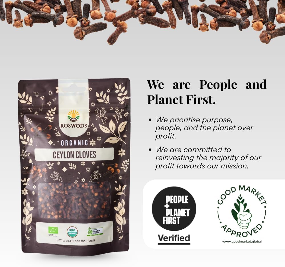 australian certified organic ceylon whole cloves aromatic & fresh australian certified organic ceylon whole cloves aromatic & fresh