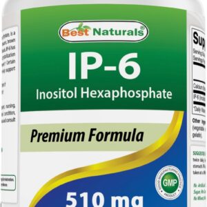 best naturals ip6 inositol hexaphosphate 510 mg 180 capsules