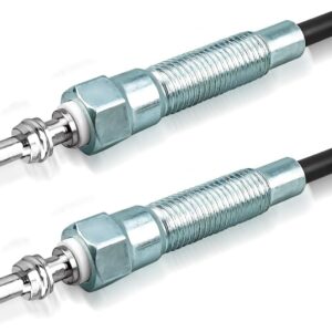2pcs glow plug fit for weber 7009 weber smokefire ex4 ex6 epx6 wood pellet grills, element to ignite wood pellets, sliver