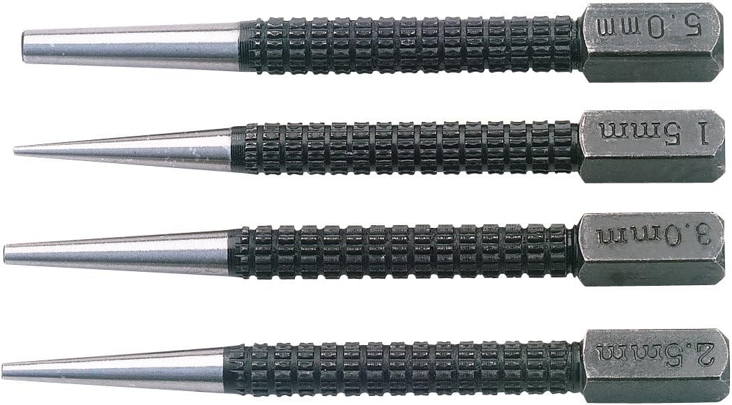 draper 35480 4pc cupped nail set set draper 35480 4pc cupped nail set set