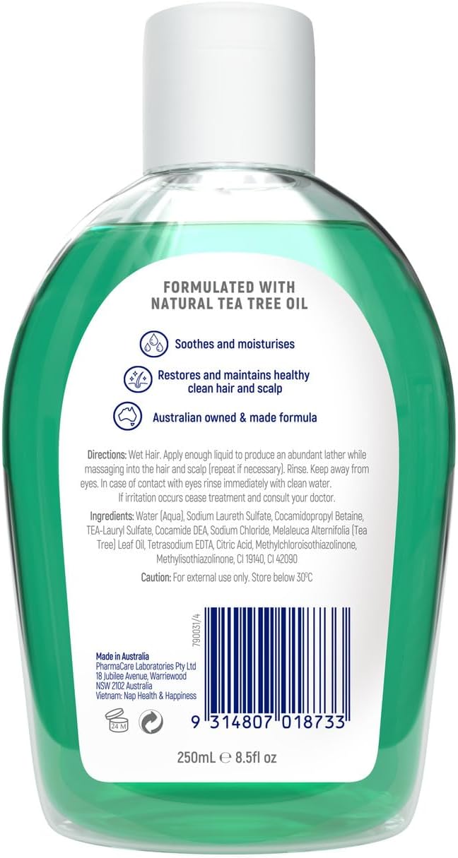 redwin tea tree shampoo, 250 ml redwin tea tree shampoo, 250 ml