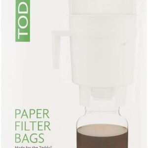 toddy paper bags coffee filters, home model, natural