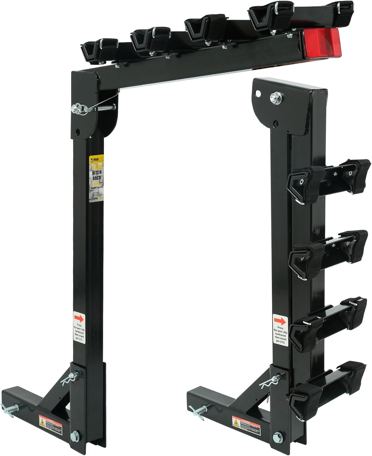 maxxhaul 70210 hitch mount bike rack 4 bike rack, black for cars trucks suv's minivans, large maxxhaul 70210 hitch mount bike rack 4 bike rack, black for cars trucks suv's minivans, large