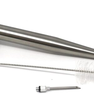 norpro deluxe stainless steel baster with injector and cleaning brush
