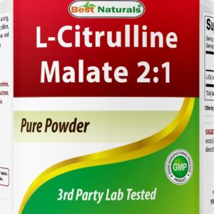 best naturals l citrulline malate 2:1 powder 1 lb