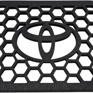 snorkel grill cover 4x4 4wd safari style intake air ram head 77mm 3 inch replacement made in australia black honeycomb pattern logo