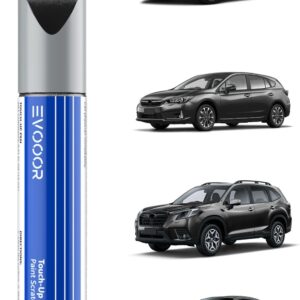 61k dark grey touch up paint compatible with subaru exact match–chips and nicks touch up