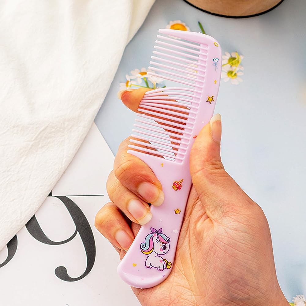 bmeigo 4pcs kids hair brush set for girls boys toddler hair combs wide tooth rat tail hair styling brushes baby comb kit for children curly straight long hair, purple + yellow bmeigo 4pcs kids hair brush set for girls boys toddler hair combs wide tooth rat tail hair styling brushes baby comb kit for children curly straight long hair, purple + yellow