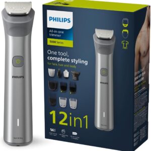 philips all in one series 5000, 12 in 1 face, hair and body trimmer, mg5950/15