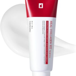 tosowoong real collagen fit, hydrolyzed collagen wrapping mask, peel off facial mask for elasticity, hydrating, glow, glass skin, face moisturizer, self care, korean skin care, 50ml, 1.69 fl. oz.