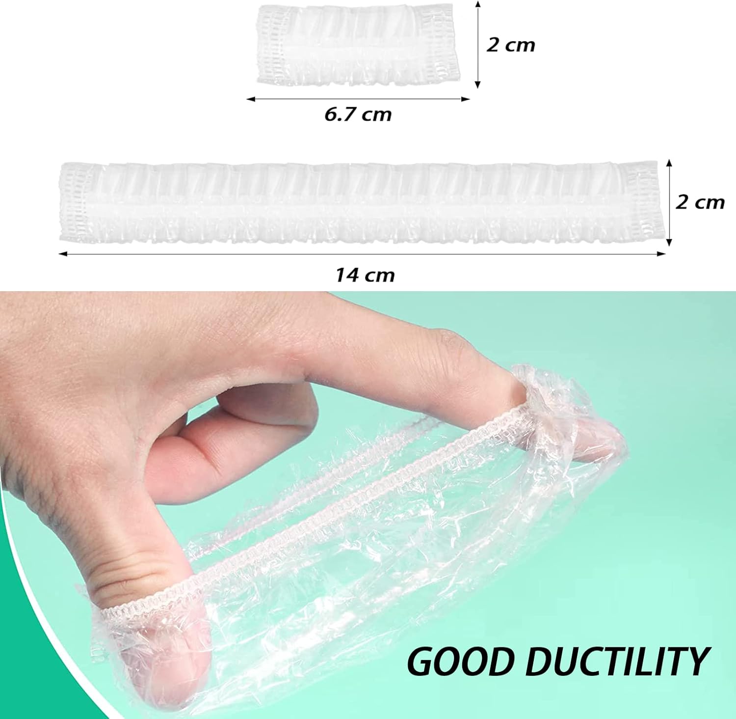 200 pack disposable ear covers, waterproof elastic ear protector caps for shower, bathing & hair dye 200 pack disposable ear covers, waterproof elastic ear protector caps for shower, bathing & hair dye