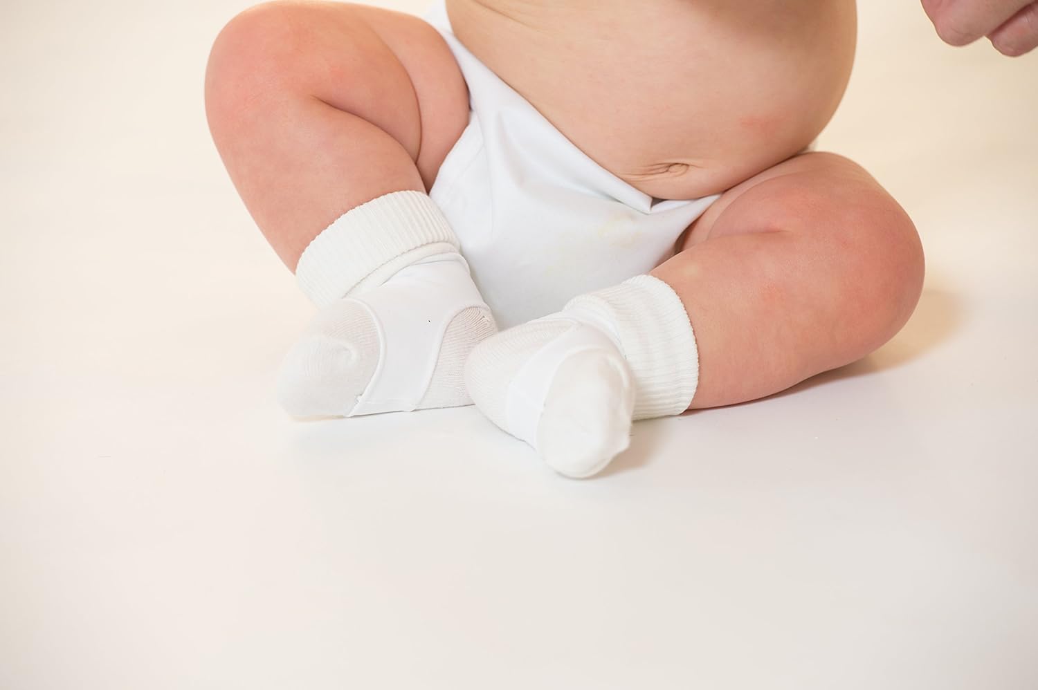 sock ons sockons clever little things baby socks small, white sock ons sockons clever little things baby socks small, white