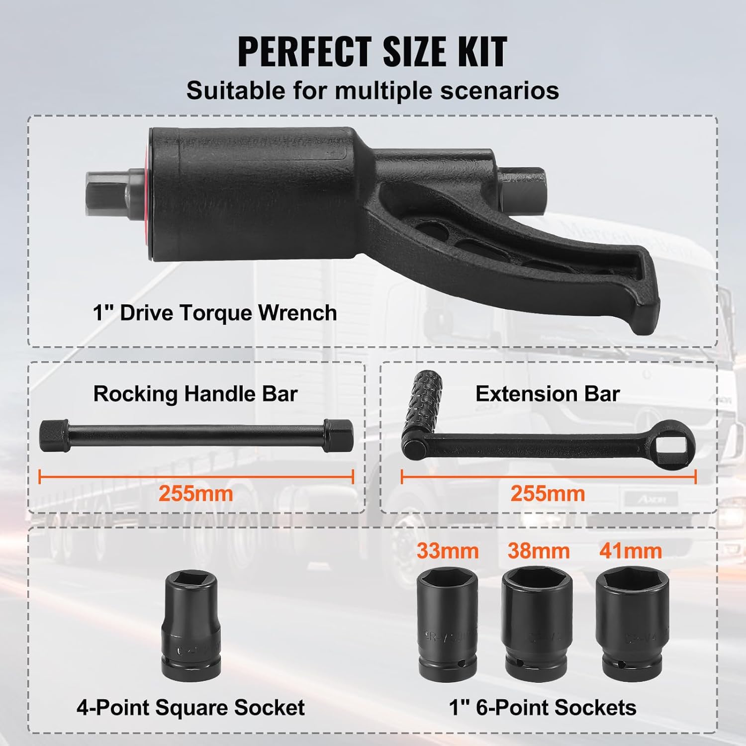 vevor torque multiplier wrench set, 1 inch drive lug nut wrench, 1:58 4800n.m lug nut remover with 4 sockets and storage case for truck trailer rv vevor torque multiplier wrench set, 1 inch drive lug nut wrench, 1:58 4800n.m lug nut remover with 4 sockets and storage case for truck trailer rv
