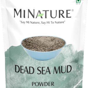 dead sea mud powder by mi nature | 227g(8 oz)(0.5 lb) | 100% only dead sea mud powder | skin care | facial mask