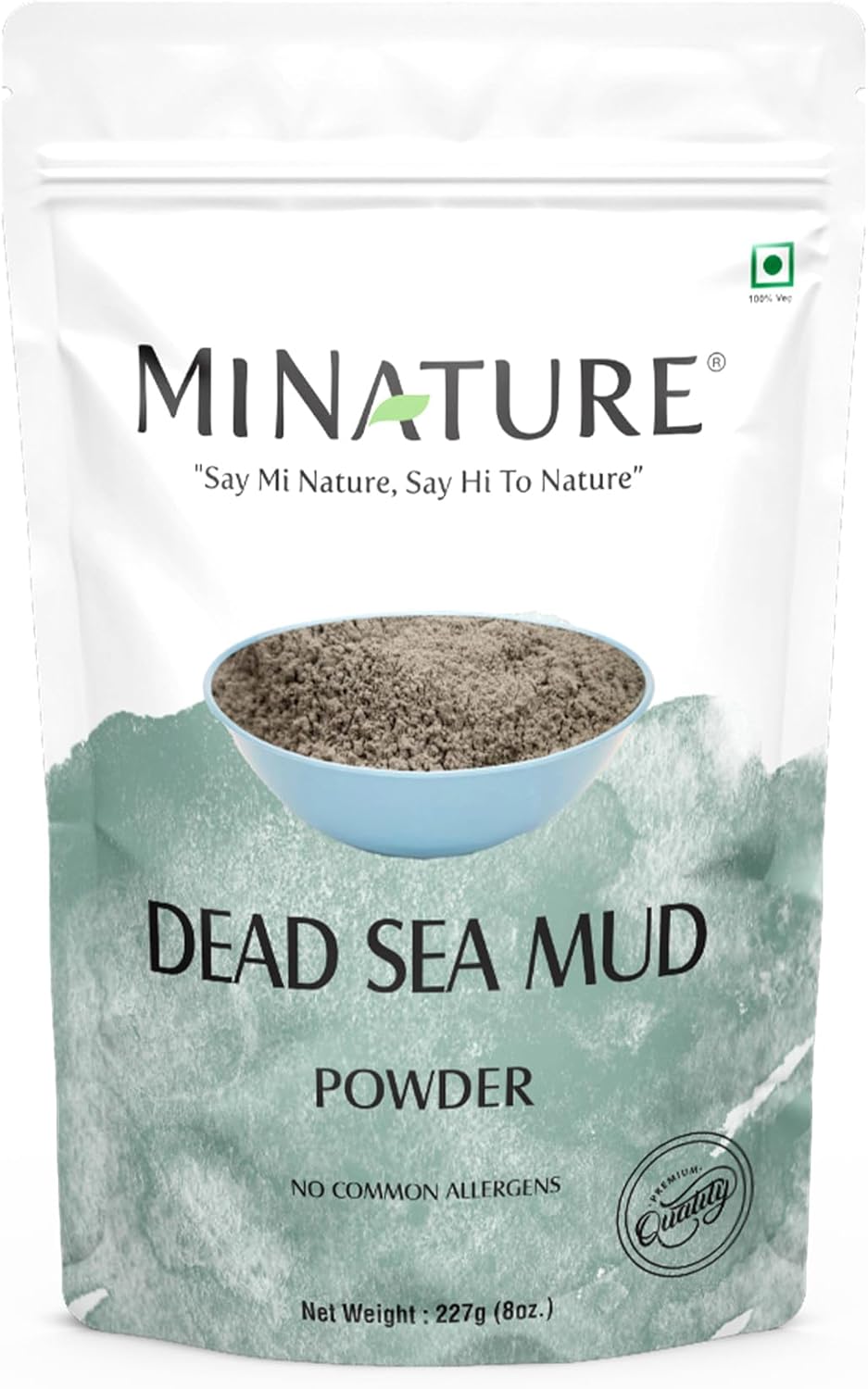 dead sea mud powder by mi nature | 227g(8 oz)(0.5 lb) | 100% only dead sea mud powder | skin care | facial mask dead sea mud powder by mi nature | 227g(8 oz)(0.5 lb) | 100% only dead sea mud powder | skin care | facial mask