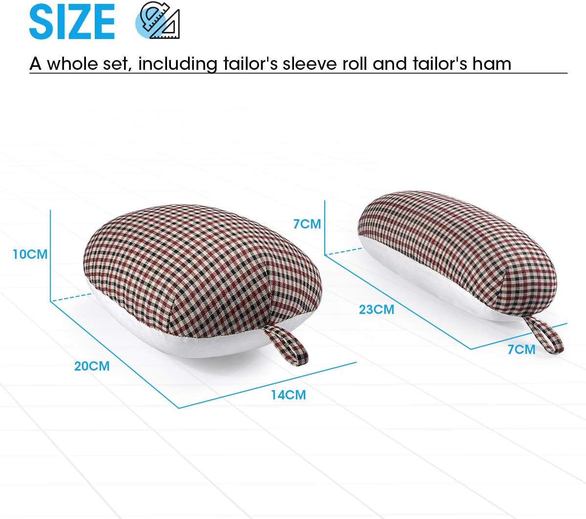 mardili tailor's ham, a whole set, perfect for pressing body seams, curves and sleeve roll mardili tailor's ham, a whole set, perfect for pressing body seams, curves and sleeve roll