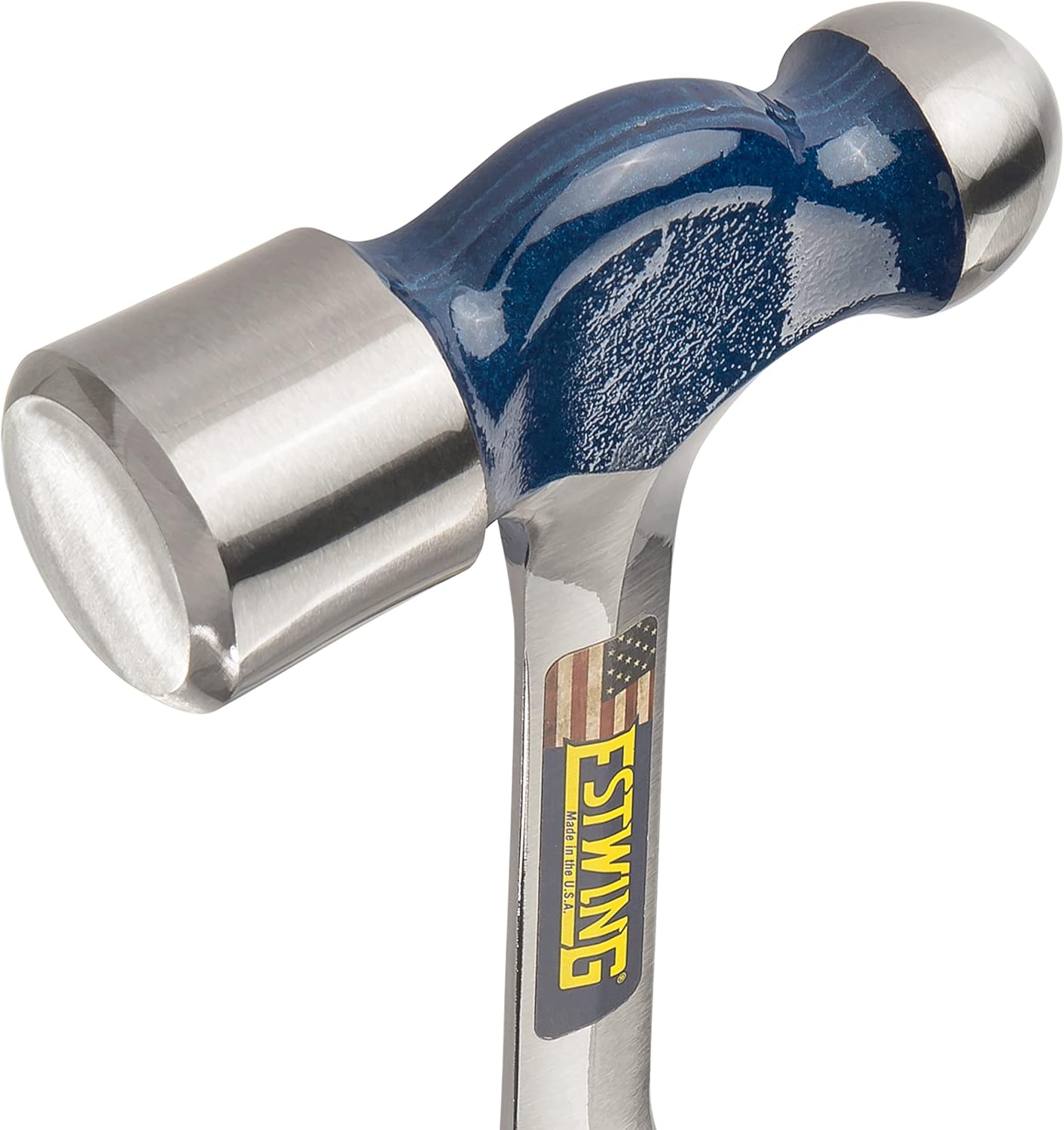 estwing ball peen hammer 24 oz metalworking tool with forged steel construction & shock reduction grip e3 24bp estwing ball peen hammer 24 oz metalworking tool with forged steel construction & shock reduction grip e3 24bp