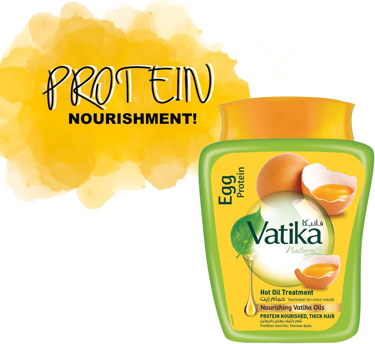 vatika naturals egg protein hair mask treatment 1kg | hot oil treatment infused with egg protein | for nourished & thick hair vatika naturals egg protein hair mask treatment 1kg | hot oil treatment infused with egg protein | for nourished & thick hair