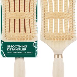 ecotools smoothing detangler hair brush