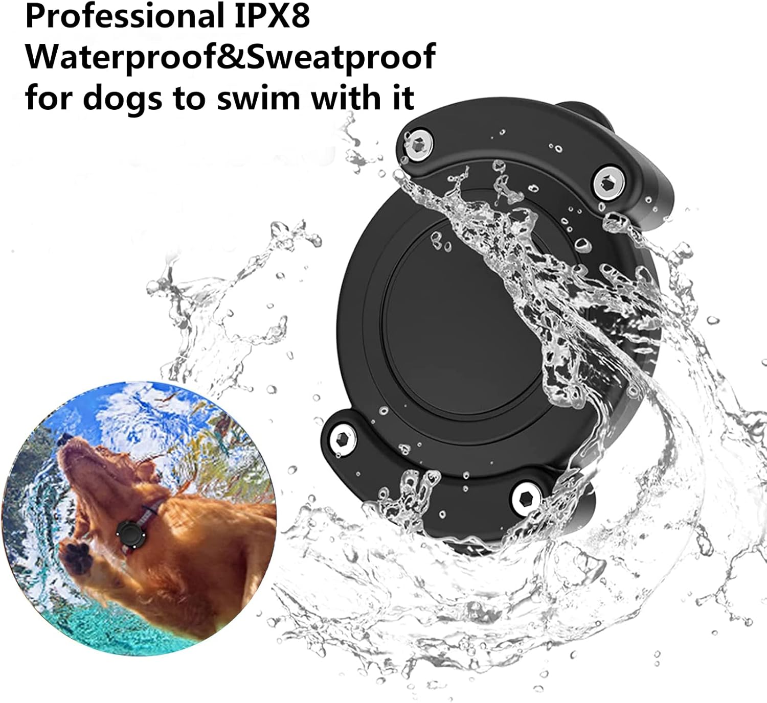 aircawin ipx8 waterproof airtag dog collar holder case clear,durable airtag holder case glow in the dark,full protective anti chew anti scratch hard pc dog&cat collars mount airtag case clear glow aircawin ipx8 waterproof airtag dog collar holder case clear,durable airtag holder case glow in the dark,full protective anti chew anti scratch hard pc dog&cat collars mount airtag case clear glow
