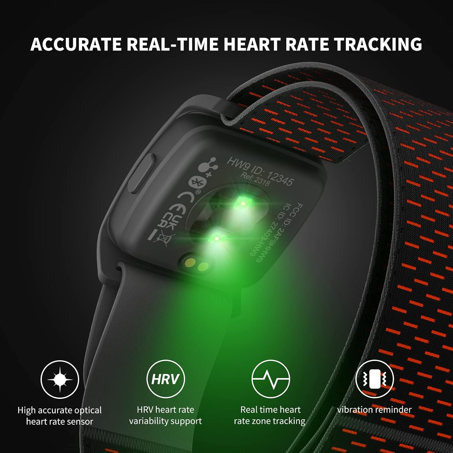 coospo heart rate monitor armband hw807, bluetooth 5.0 ant+ hrm with hr zone led indicator, tracking heartbeat hrv for fitness training, work with peloton/polar/wahoo/strava/zwift/ddp yoga coospo heart rate monitor armband hw807, bluetooth 5.0 ant+ hrm with hr zone led indicator, tracking heartbeat hrv for fitness training, work with peloton/polar/wahoo/strava/zwift/ddp yoga