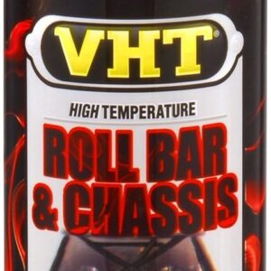 vht sp670 gloss black roll bar and chassis paint can 11 oz.