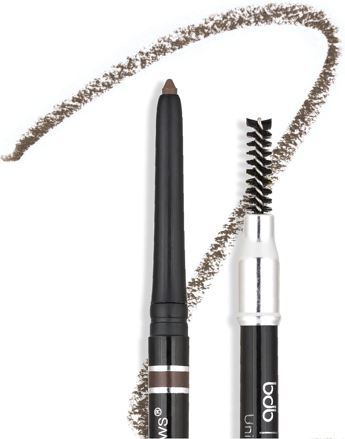 billion dollar brows universal eyebrow pencil – dual ended design with precision tip & spoolie, matte finish, waterproof, easy to use, vegan & cruelty free for perfectly defined brows billion dollar brows universal eyebrow pencil – dual ended design with precision tip & spoolie, matte finish, waterproof, easy to use, vegan & cruelty free for perfectly defined brows
