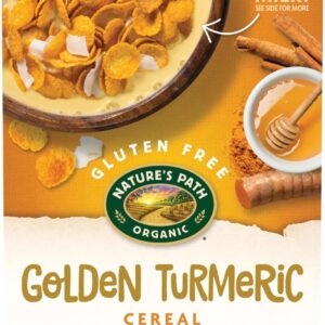 nature`s path organic golden turmeric cereal 300 g