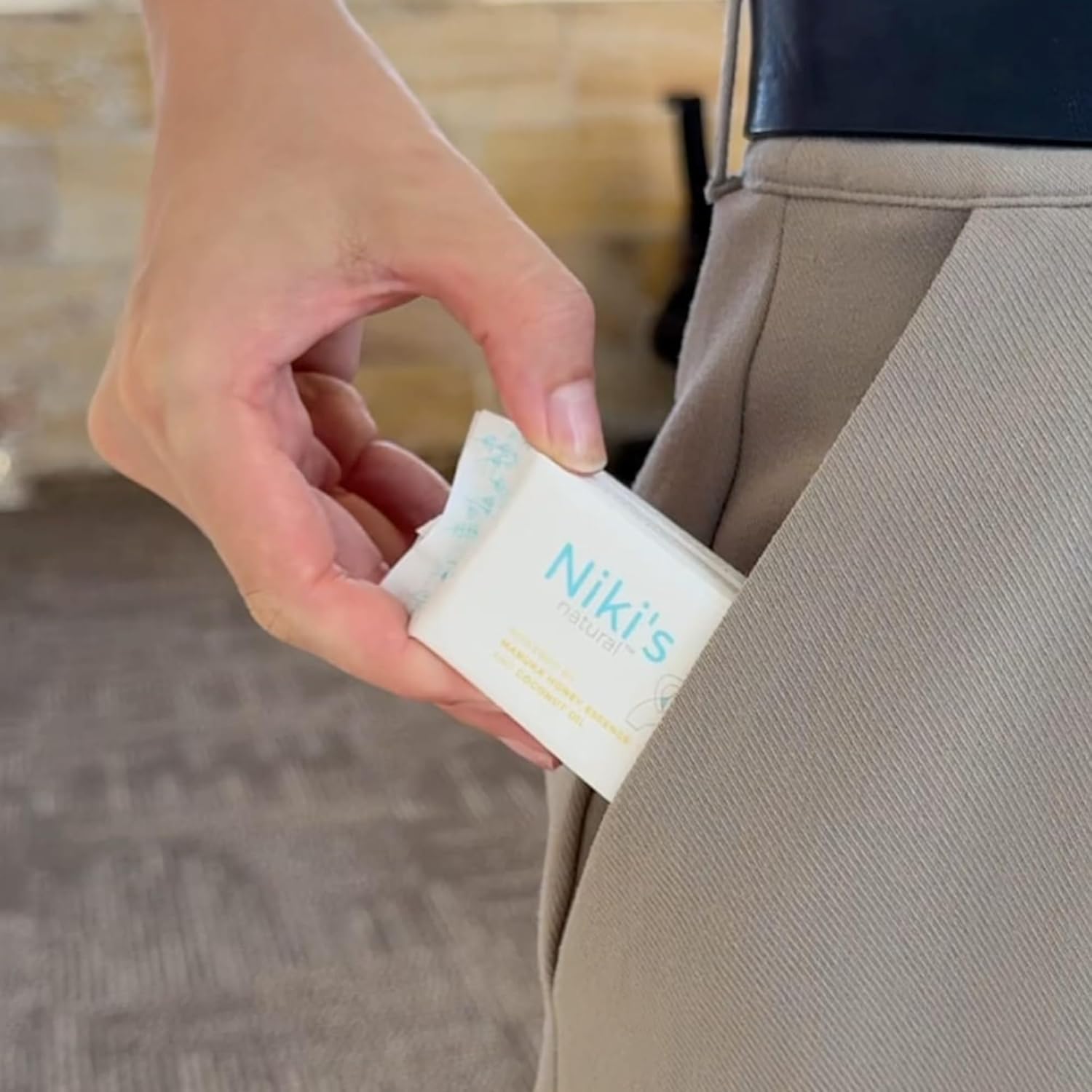niki's natural pocket baby wipes | organic baby wipes sensitive | made with manuka honey and coconut oil, unscented | ewg verified | 32 wipes (4 pack x 8 count wipes) niki's natural pocket baby wipes | organic baby wipes sensitive | made with manuka honey and coconut oil, unscented | ewg verified | 32 wipes (4 pack x 8 count wipes)