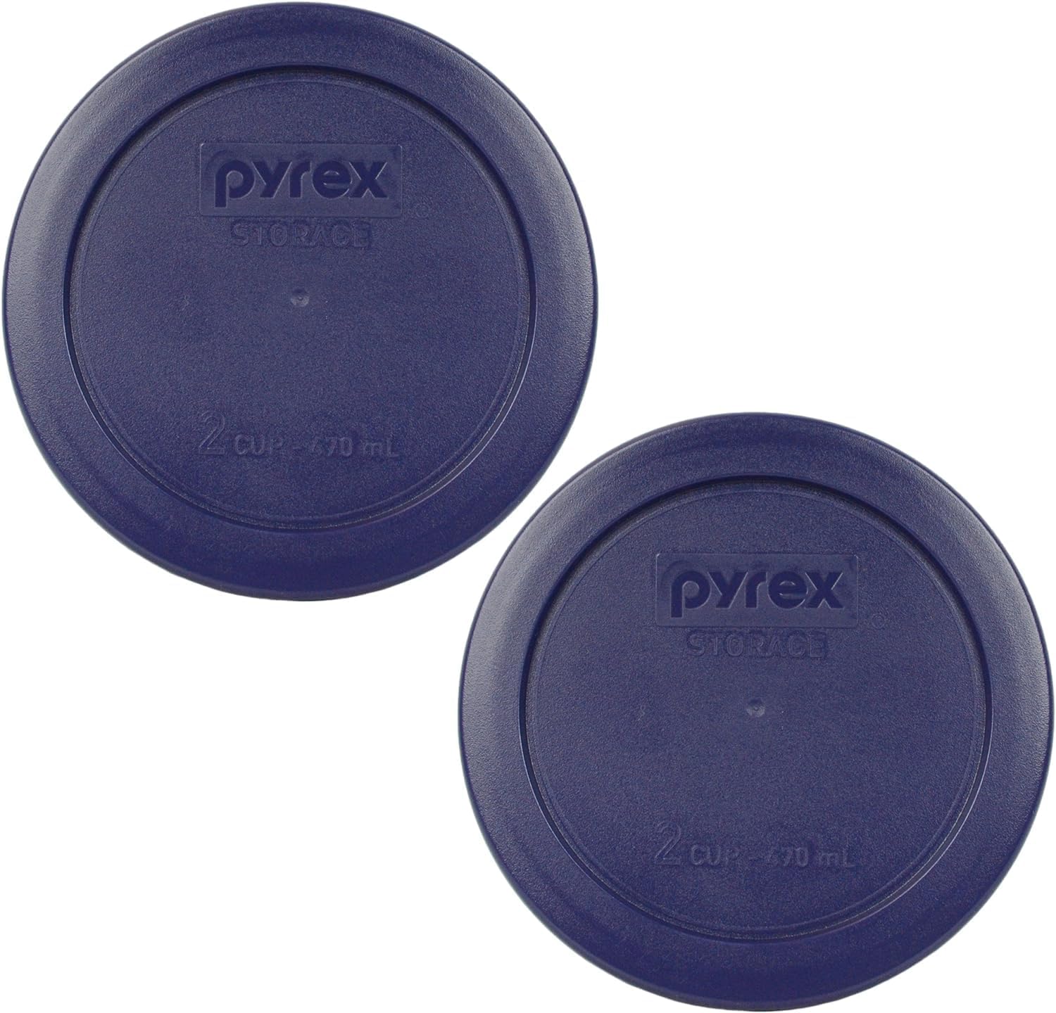 pyrex 7200 pc 2 cup dark blue round storage lids 2 pack pyrex 7200 pc 2 cup dark blue round storage lids 2 pack