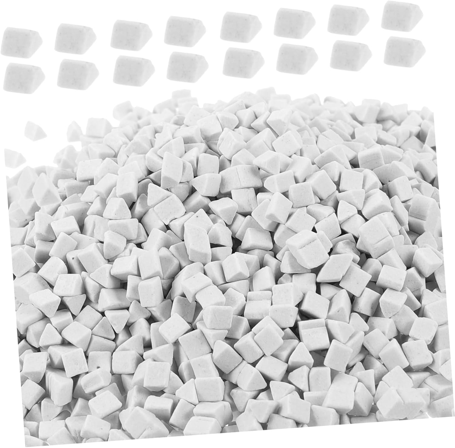 iwowhero 4mm triangle polishing abrasive for vibration polishing machine white ceramic buffing media for jewelry and craft tumbling iwowhero 4mm triangle polishing abrasive for vibration polishing machine white ceramic buffing media for jewelry and craft tumbling
