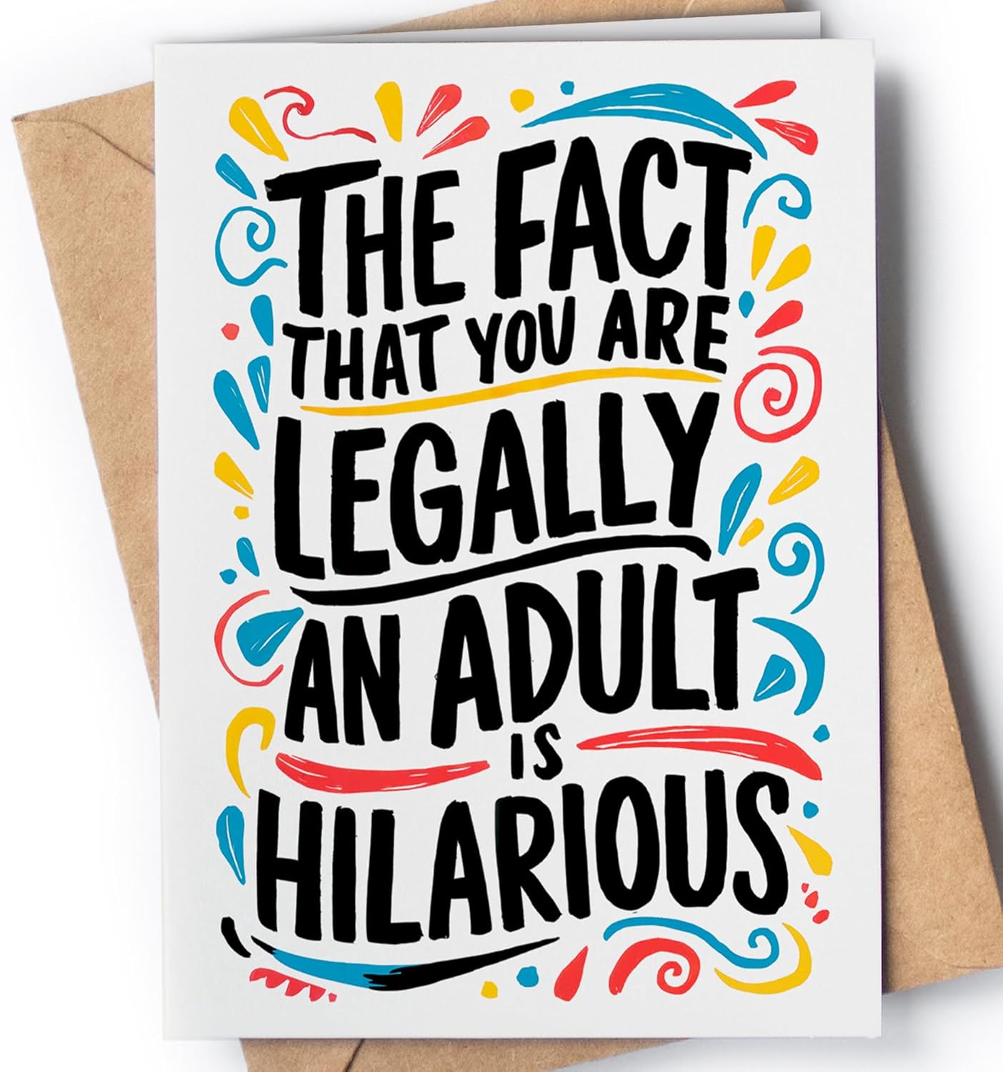 18th birthday card funny 18th birthday cards for boys or girl happy bday for 18 year old daughter, son, niece, nephew, sister, friend 18 bday idea for her, him legally an adult num 224 18th birthday card funny 18th birthday cards for boys or girl happy bday for 18 year old daughter, son, niece, nephew, sister, friend 18 bday idea for her, him legally an adult num 224