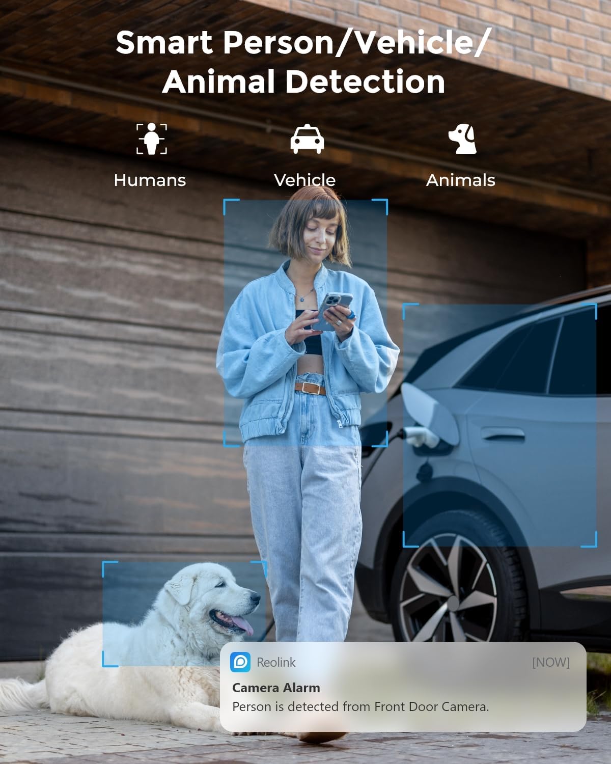 reolink outdoor security camera, 5mp hd dual band wifi cam for home surveillance 2.4 /5ghz, smart person/vehicle/animal alerts, motion detection, night vision, ip66 waterproof, rlc 510wa reolink outdoor security camera, 5mp hd dual band wifi cam for home surveillance 2.4 /5ghz, smart person/vehicle/animal alerts, motion detection, night vision, ip66 waterproof, rlc 510wa