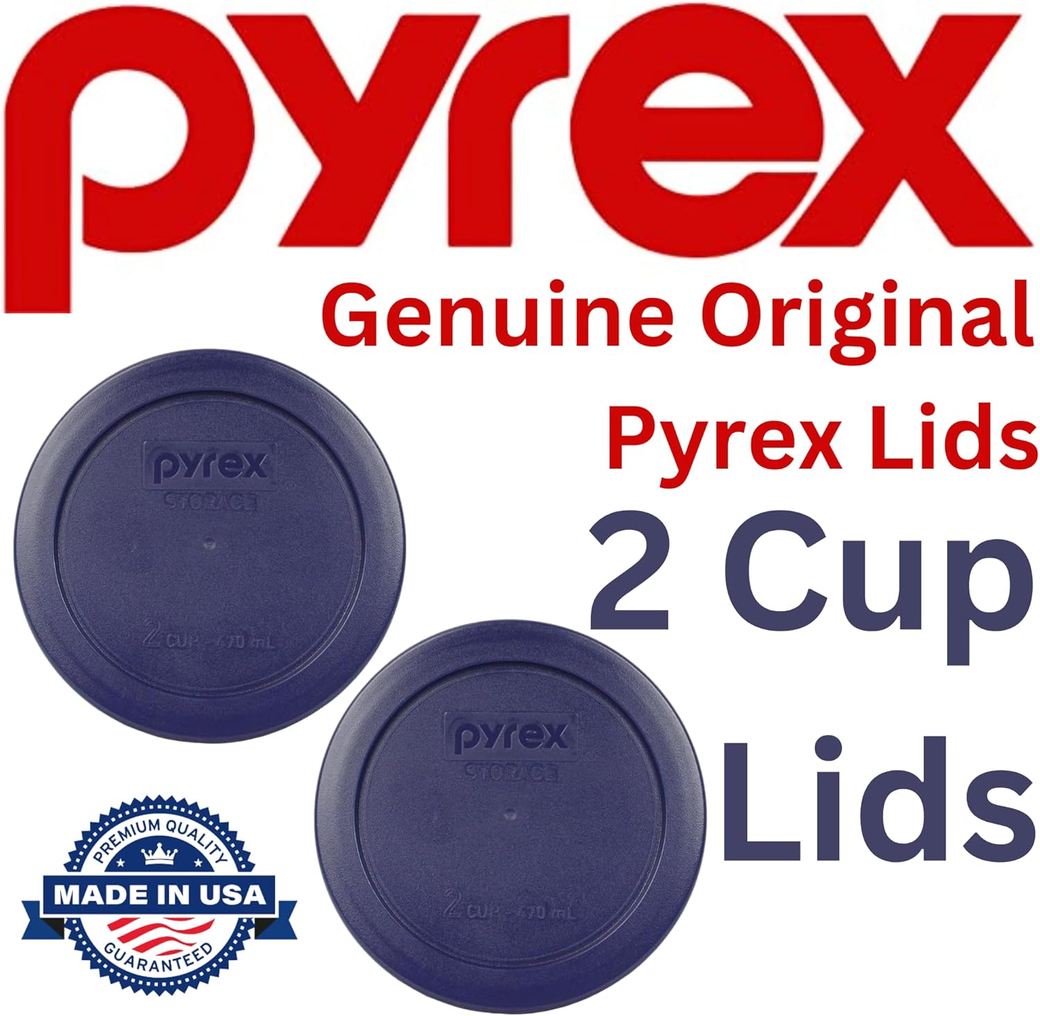 pyrex 7200 pc 2 cup dark blue round storage lids 2 pack pyrex 7200 pc 2 cup dark blue round storage lids 2 pack