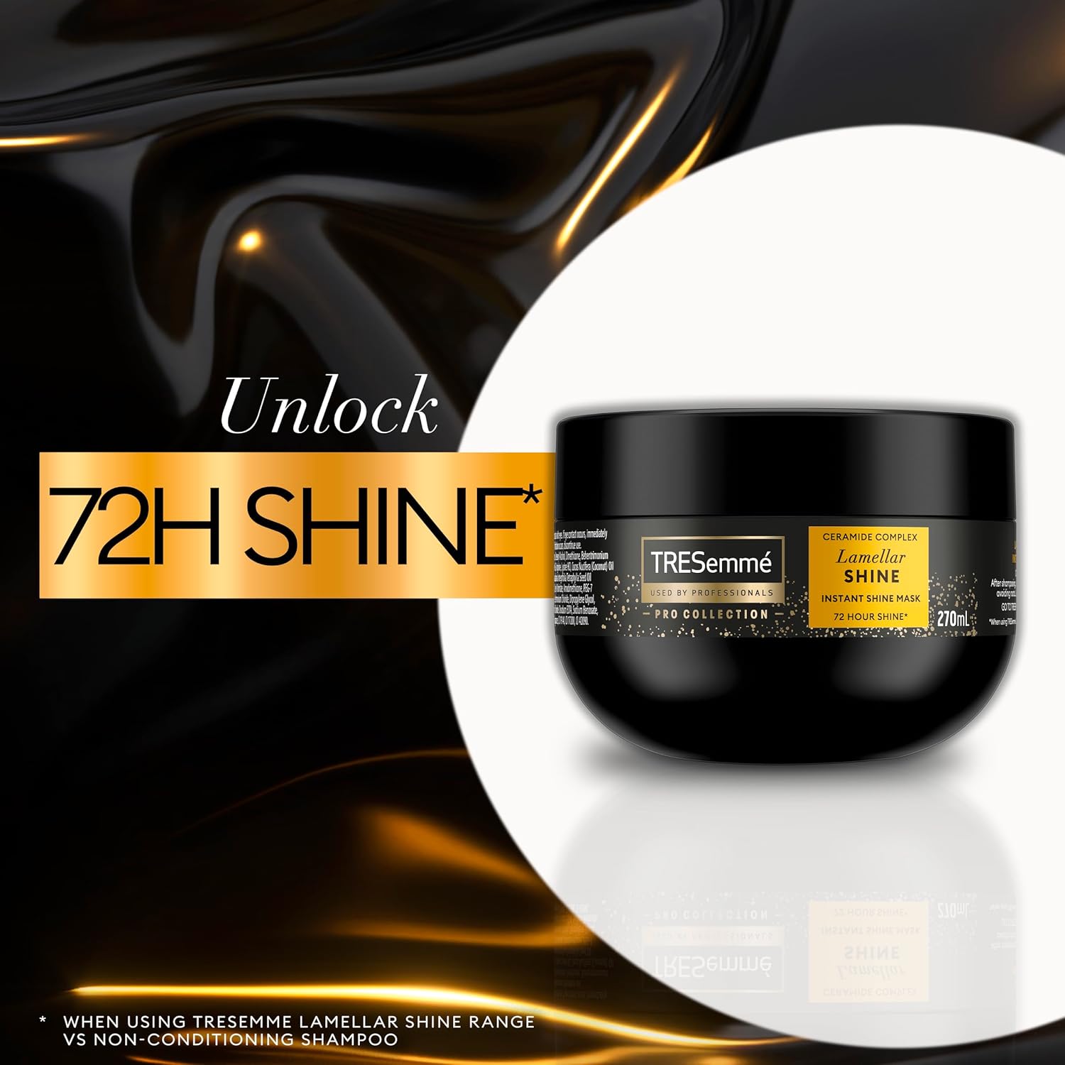 tresemme lamellar shine instant shine hair mask 270 ml tresemme lamellar shine instant shine hair mask 270 ml