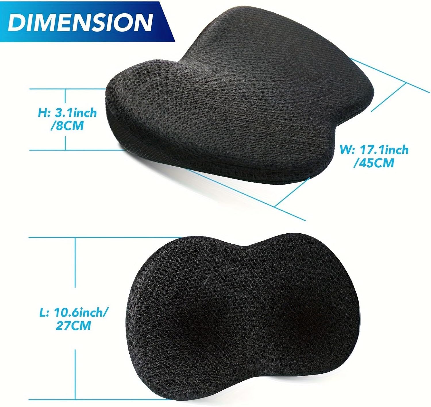 wedge car seat cushion: memory foam truck seat cushion for car seat driver sciatica and back pain relief enhancing driving comfort black wedge car seat cushion: memory foam truck seat cushion for car seat driver sciatica and back pain relief enhancing driving comfort black
