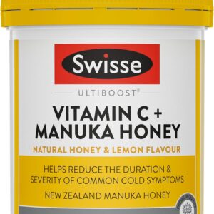 swisse ultiboost vitamin c + manuka honey 120 tablets